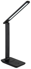 Globo 58439SA - Lampada da tavolo LED ricaricabile BRIGHTON con dimmer a sfioramento LED/4W/5V 1800 mAh nera