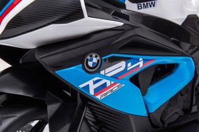 Moto Elettrica per Bambini 12V con Licenza BMW HP4 Sport 3R Blu...