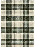 Mindthegap Carta da parati Countryside Plaid - Charcoal/ Grey