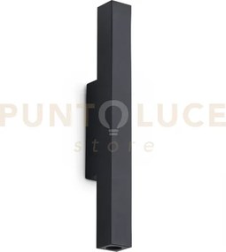 Look led square d.3cm 9w on-off 900 lm 3000 k nero 30cm