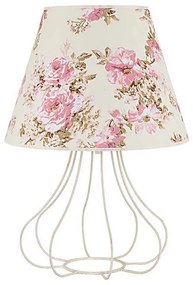 Duolla - Lampada da tavolo VIOLIN 1xE27/40W/230V diametro 35 cm rosa