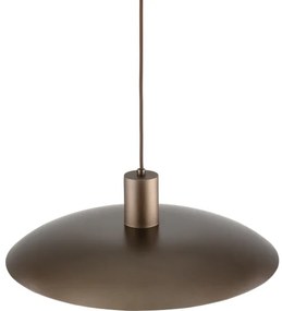 Lampadario a sospensione con filo ASTRA 1xE27/15W/230V diametro 41 cm marrone