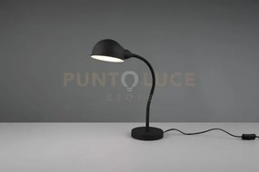 Lampada perry flessibile h.46cm nera 504900132