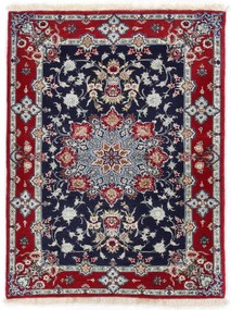 Isfahan Tappeto 80x110 (Iran) Annodato A Mano