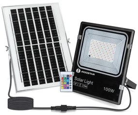 Aigostar - LED RGB Faro solare dimmerabile LED/100W/3,2V IP66 + +TC
