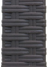 CALIGOLA - set tavolo in alluminio e teak cm 80 x 80 x 74 h con 4 poltrone Alma