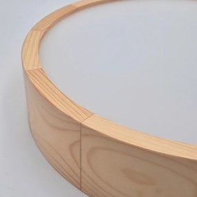 Lampada a soffitto NATURAL 2xE27/60W/230V Ø37 cm pino