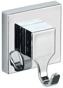 Ganci in plastica autoportanti in argento lucido in set di 2 pezzi Genova - Wenko