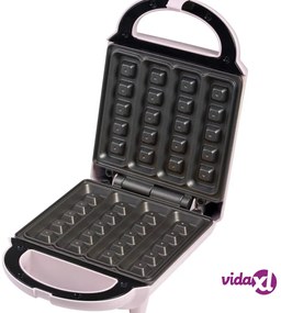 Bestron Piastra per Waffle Sticks ASW400 460 W Rosa