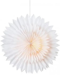 Markslöjd 705842 - Decorazione natalizia SOLINA 1xE14/25W/230V d. 48 cm bianca