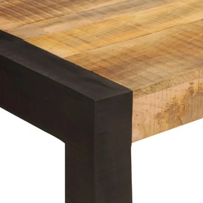 Tavolo da pranzo 120x60x76 cm in legno massello di mango