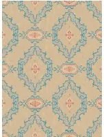 Mindthegap Carta da parati The Bar Tapestry - Taupe/ Blue/ Red
