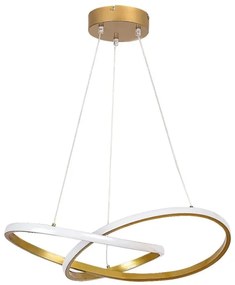 Rabalux 72215 - Lampadario LED a sospensione con filo CASTIEL LED/36W/230V 3000K oro
