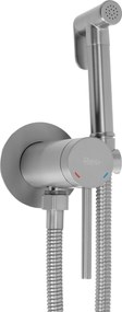 Rubinetto bidet Rea Foss Clif Brush Nickel