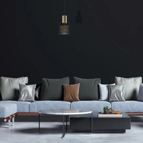 Lampadario su filo  ARES 1xE27/60W/230V