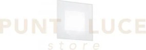 Segnapassi a incasso led slab bianco quadrato 3w 440lm cct 3000k / ...