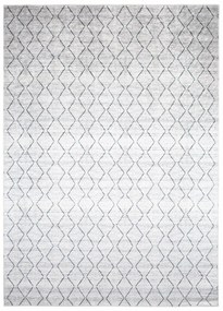 Tappeto moderno grigio chiaro con un motivo semplice Larghezza: 120 cm | Lunghezza: 170 cm