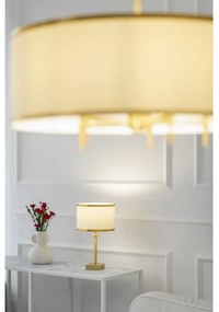 Argon 8049 - Lampada da tavolo ABBANO 1xE27/15W/230V ottone/nero