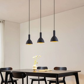 Lampada a sospensione Cosmina Arcchio, dimmerabile, Nero, Cucina, Metallo, Moderno, Lampada a sospensione