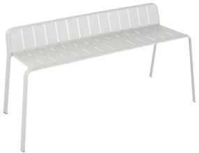 Panca da giardino in alluminio grigio chiaro Idaho NATERIAL, 2 posti