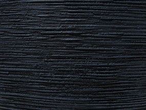 Vaso pietra nero 38 x 38 x 30 cm ZAKROS  Beliani