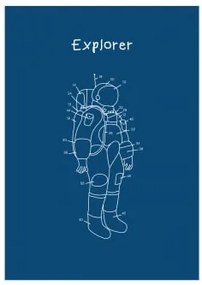 Poster luminoso (70x50 cm) Esttels Explorer - Sklum