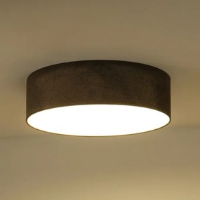 Duolla - Lampada LED da soffitto CORTINA LED/26W/230V Ø45 cm 4000K marrone