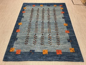 Gashguli Tappeto 180 x 230 Blu (Iran) Annodato A Mano