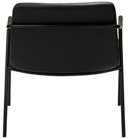 Poltrona in similpelle nera Boto - DAN-FORM Denmark