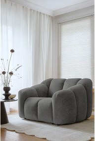 Poltrona grigia Shell – Miuform