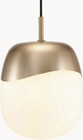 Lampada a sospensione in vetro soffiato Spring