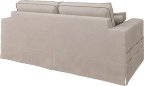 Divano marrone chiaro 196 cm Nora – Ropez