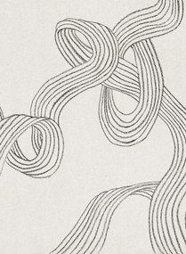 Rebel Walls Carta da parati panoramica Stripes - Graphite