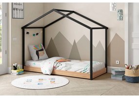 Letto per bambini grigio antracite 90 x 190 cm Arthur - Marckeric