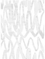 Rebel Walls Carta da parati panoramica Pulse of Passion - White