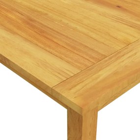 Set da pranzo da giardino 7 pz nero