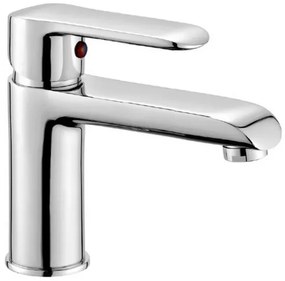 Rubinetto lavabo cromato serie Dalila incluso di piletta