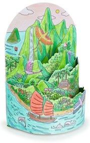 Disegni da colorare - In cima alla mia isola