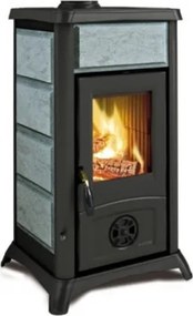 Stufa a legna Gemma 6,0 kW Pietra Naturale - La Nordica