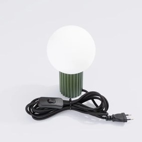 Sollux SL.1726 - Lampada da tavolo HALO 1xG9/8W/230V diametro 12 cm verde