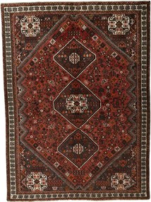 Shiraz Tappeto persiano 200x270 Rosso (Iran) Annodato A Mano