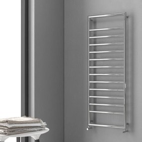 Kamalu - radiatore bagno 1300x500mm cromato interasse 462 mm kam-d7013c