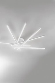 Lampadario a soffitto a led syncro 8050 b ct bianco