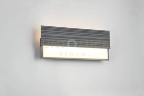 Mariza applique da esterno led fusione alluminio antracite ip65 l.40cm