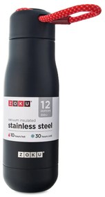 Borraccia termica acciaio inox ZOKU caldo/freddo ml 350 colore nero