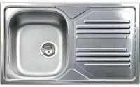 Lavello da incasso in acciaio inox 1 vasca a sinistra dimensioni 86x50 cm tm861irpc apell