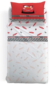 Completo Lenzuola Piazza e Mezza Cars racing Warner bros