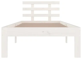 Giroletto bianco in legno massello 100x200 cm