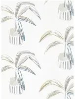 Scion Carta da parati Crassula - Putty/ Slate