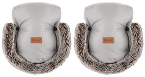 PETITE&amp;MARS - Manicotto per passeggino FURRY Champagne Shower